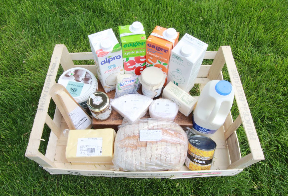 Essential Breakfast, Dairy and Juice Basket