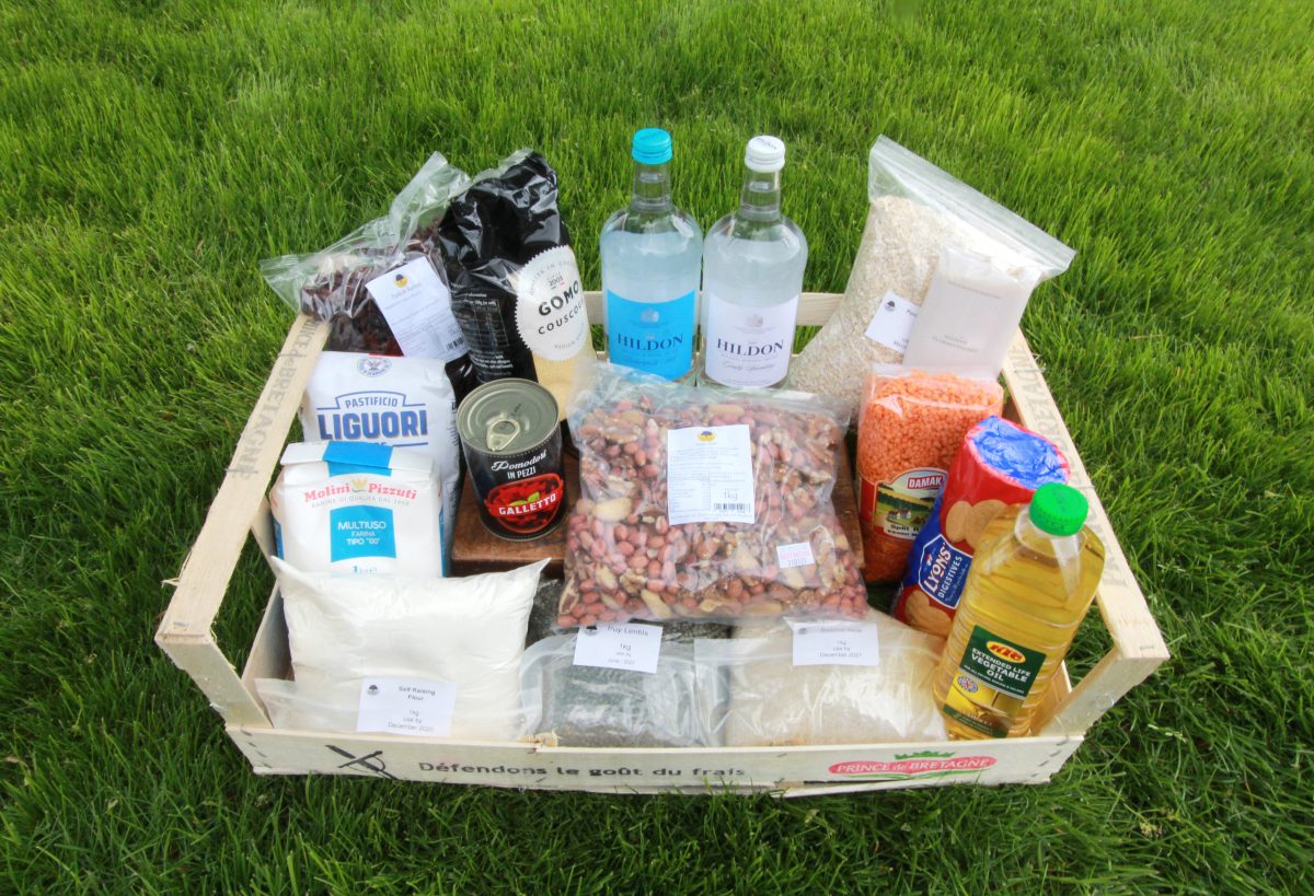 Essential Food Cupboard Basket