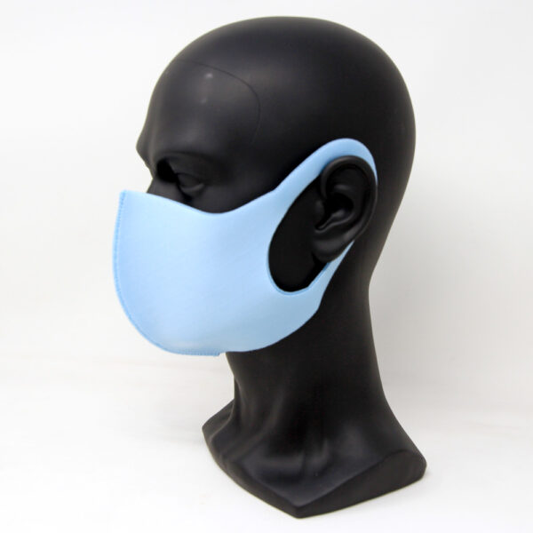 Cotton-Washable-Blue-Mask-Side-View